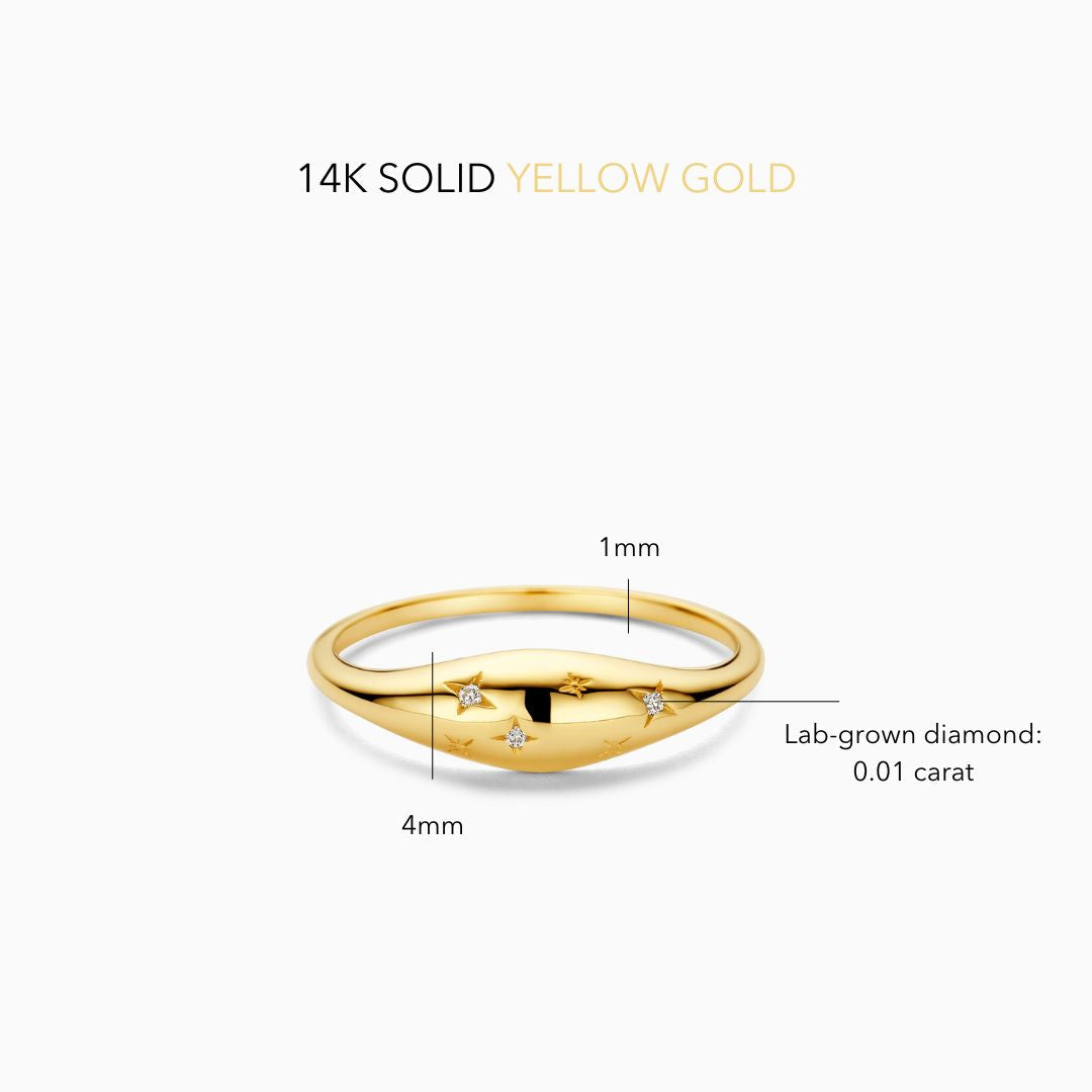 Dôme™ | Gold Diamond Ring