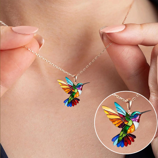 Aurea™ | Stunning Hummingbird Pendant Necklace