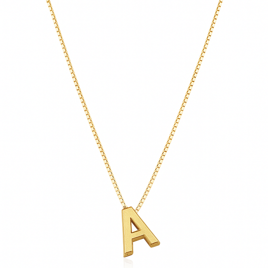 LoveNote™ | Gold Initial Necklace