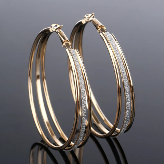 Aurielle™ | Sparkling Vintage Gold-Plated Earrings
