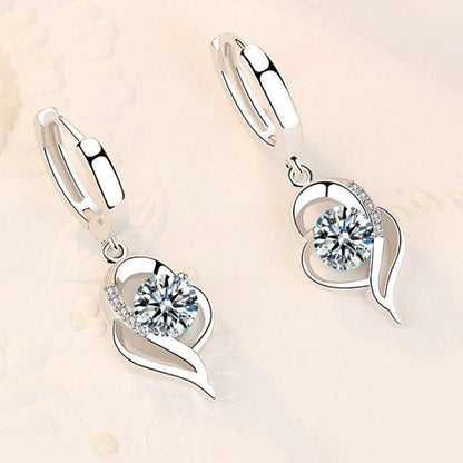 Gleam™ | Silver Zirconia Earrings